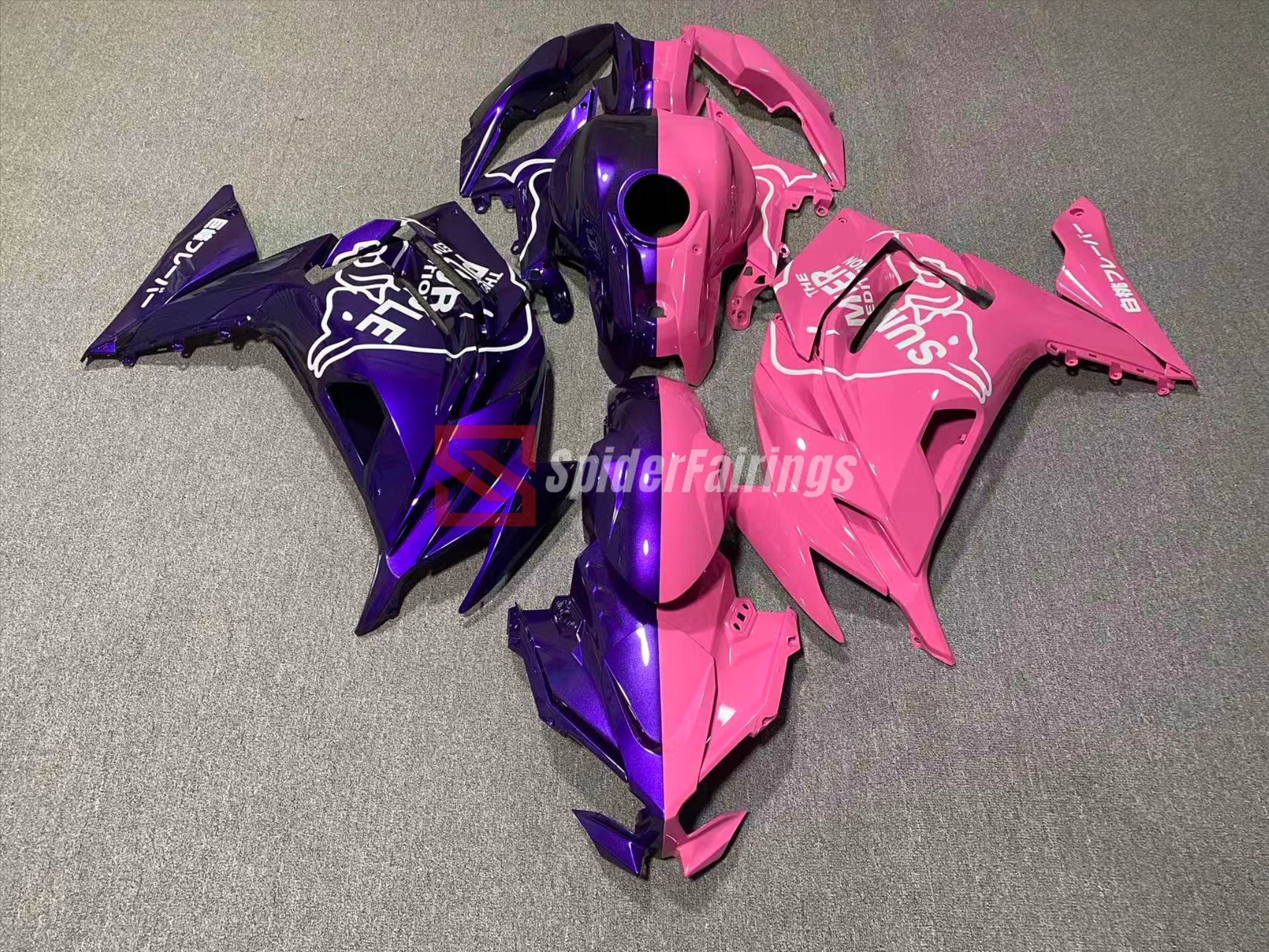Kawasaki Ninja650R Fairing Kits |Motorcycle Fairings – SpiderFairings