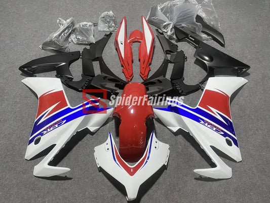 Red and White-Honda CBR500R Fairings 2013-2015