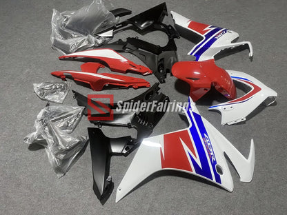 Red and White-Honda CBR500R Fairings 2013-2015