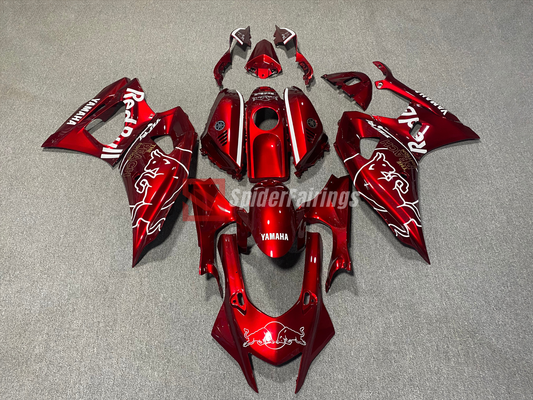 Gloss Candy Red The Peach Edition RedBull-Yamaha R7 2021-2025