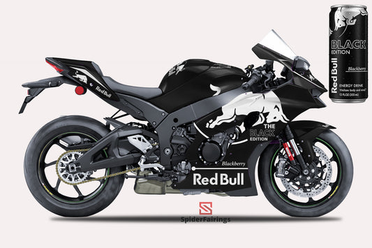 Gloss Black Edition Redbull-Kawasaki ZX-10R  2021-2025